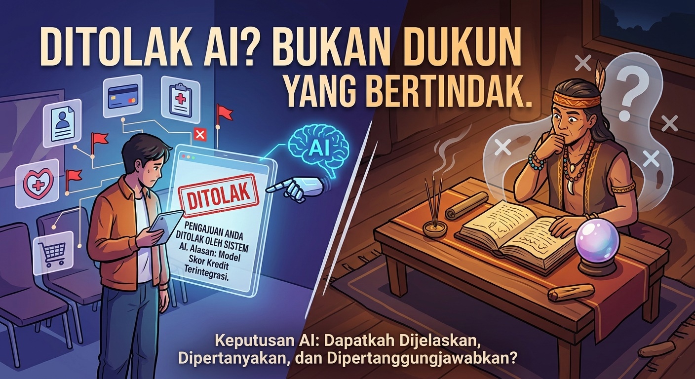 Ditolak AI? Bukan Dukun yang Bertindak